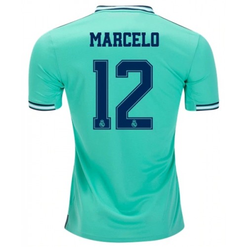 Real Madrid Dres MARCELO 12 Treći 2019/20 Kratkih Rukava Real Madrid Dres MARCELO 12 Treći 2019/20 Kratkih Rukava